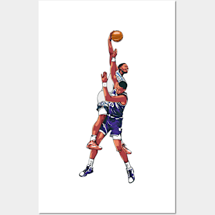 Anthony Edwards Dunk Posters and Art